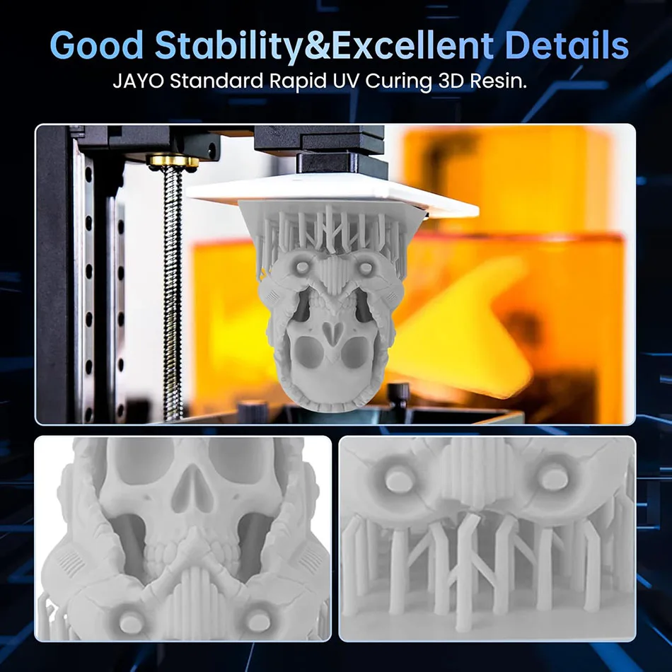 JAYO 5KG Photopolymer Resin for 3D Printing 4 JAYO 5KG Photopolymer Resin for 3D Printing 4