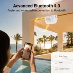 Herdio 6.5-inch Outdoor Bluetooth Speakers 5