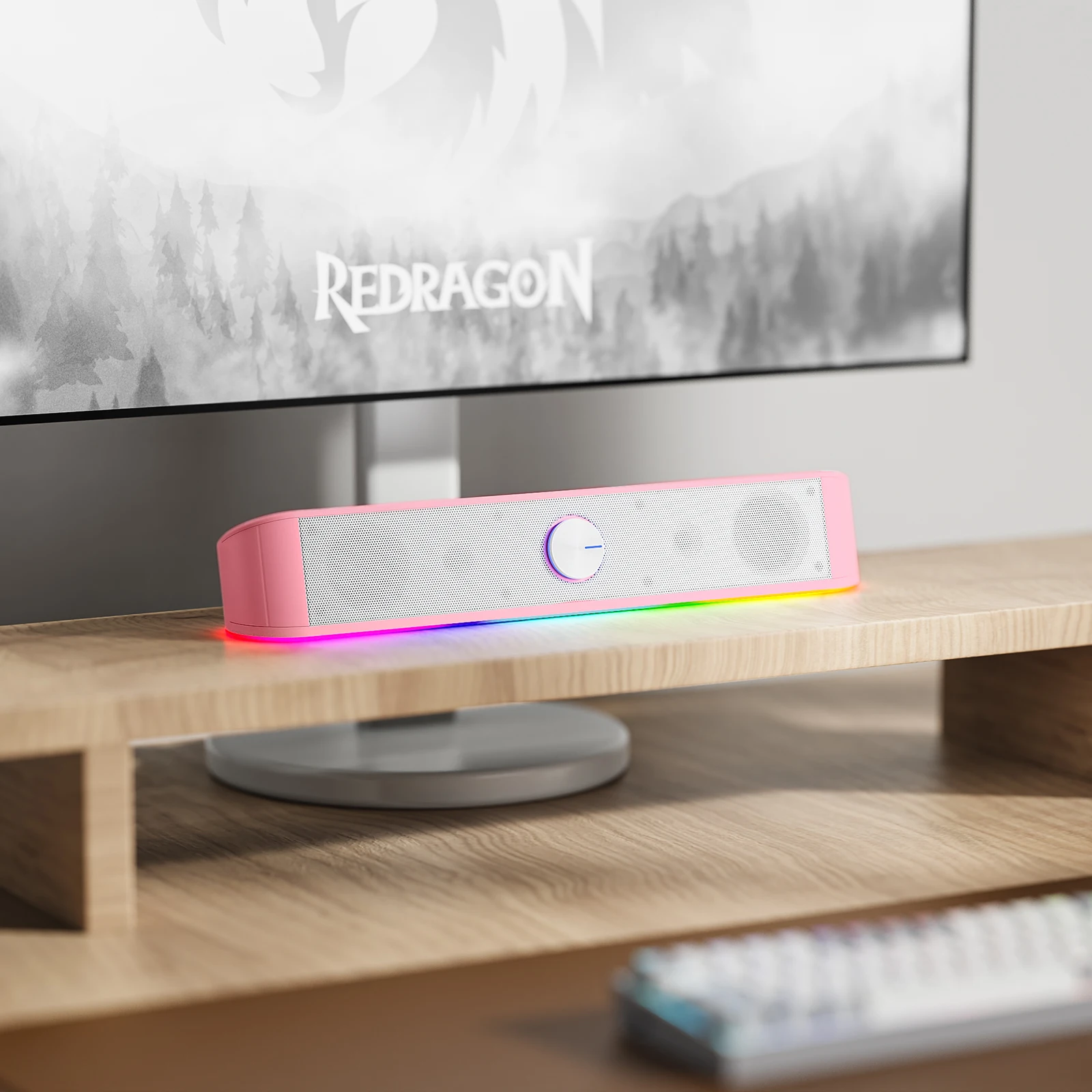 Redragon GS560 RGB Desktop Soundbar Speaker 6 Redragon GS560 RGB Desktop Soundbar Speaker 6