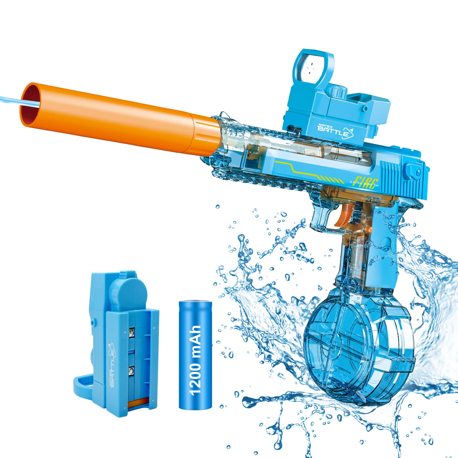 Electric Water Blaster Automatic Squirt Gun 3 Electric Water Blaster Automatic Squirt Gun 3