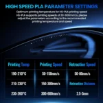 JAYO 3D Printer High Speed PLA Filament 4