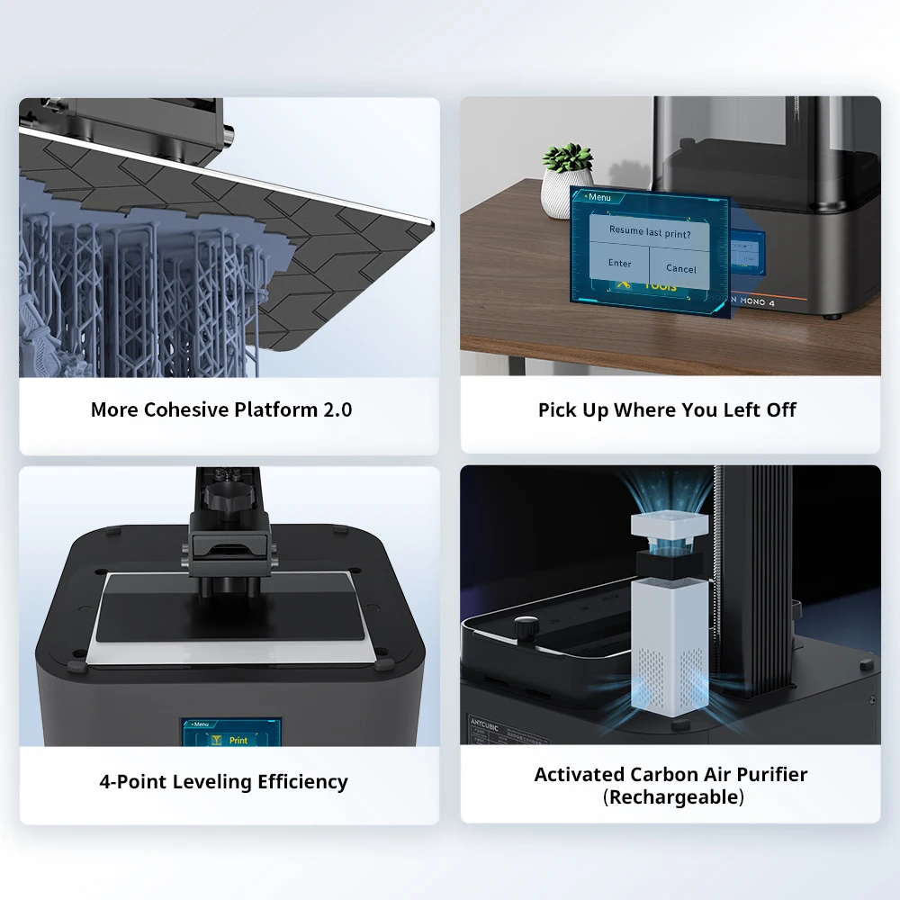 ANYCUBIC Photon Mono 4 Resin 3D Printer 6 ANYCUBIC Photon Mono 4 Resin 3D Printer 6
