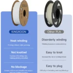 KINGROON PLA 3D Printer Filament 1.75mm 4
