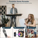 FanFun Portable Bluetooth Karaoke Speaker 5