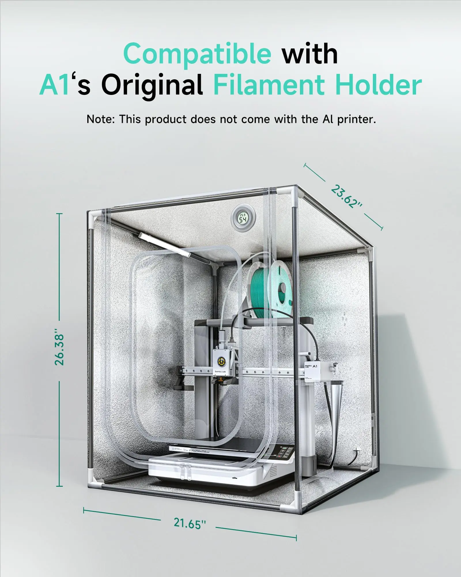 YOOPAI 3D Printer Enclosure Bambu Lab A1 5 YOOPAI 3D Printer Enclosure Bambu Lab A1 5