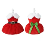 Pet Red Dress for Cats & Small Dogs 1