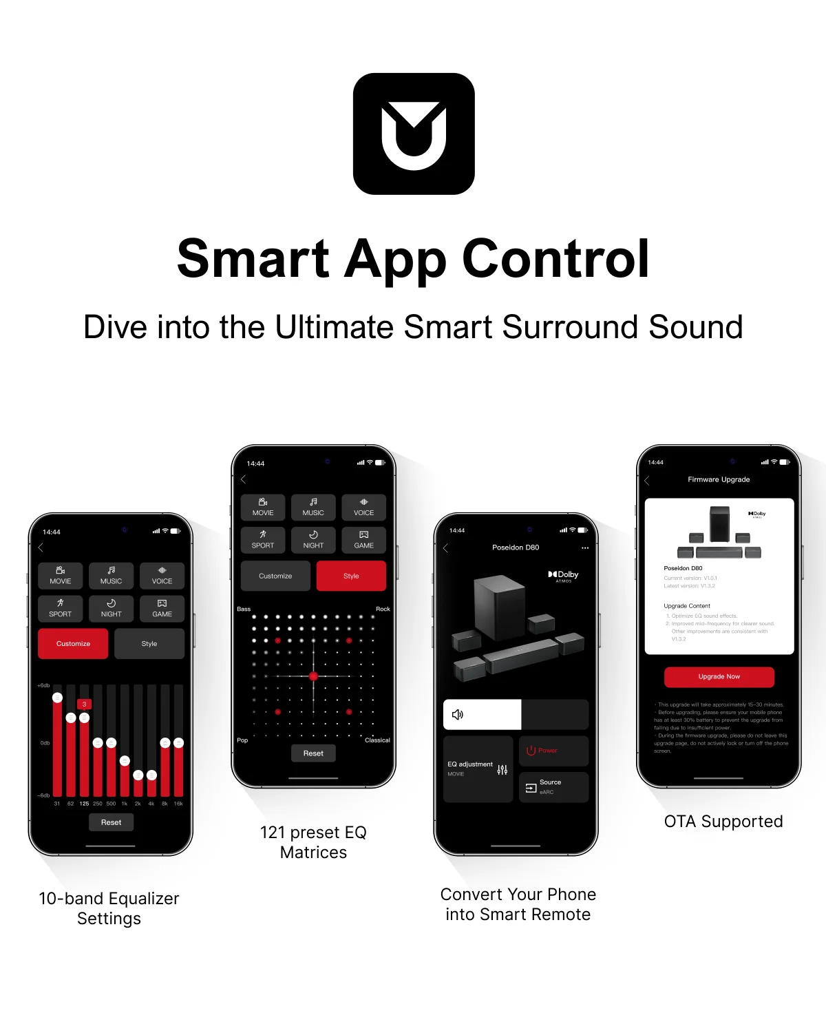 ULTIMEA 71ch Soundbar Dolby Atmos Home Theater 6 ULTIMEA 7.1ch Soundbar Dolby Atmos Home Theater 6