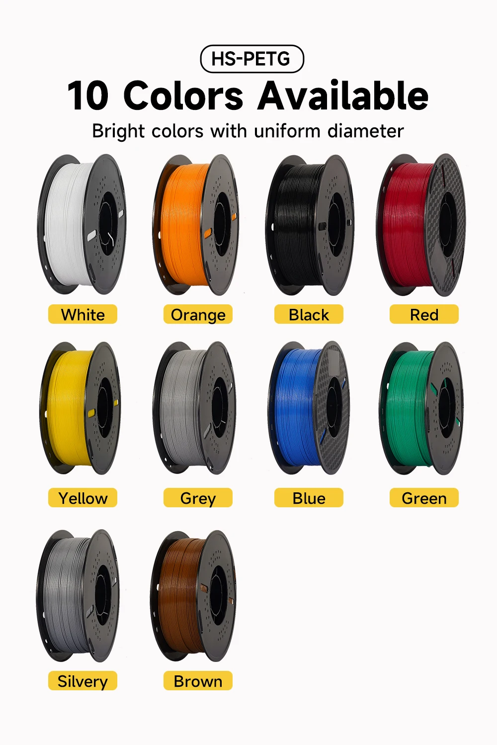 PETG 3D Printer Filament - High Speed 41