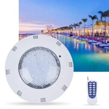 RGB LED Pool Light IP68 Waterproof Remote 1