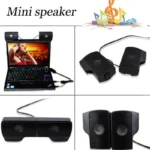 Portable Computer Speakers USB Powered Mini 3