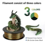 KEEPANG Silk PLA Filament for 3D Printer 5