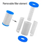 Pool Filter Cartridge Set for Intex Type A & C 5