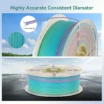 PLA Filament Rainbow 1.75mm for 3D Printers 5