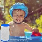 Pool Filter Cartridge Set for Intex Type A & C 4