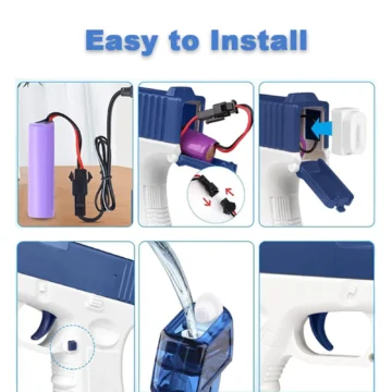 Electric Water Gun Squirt Pistol for Kids 2