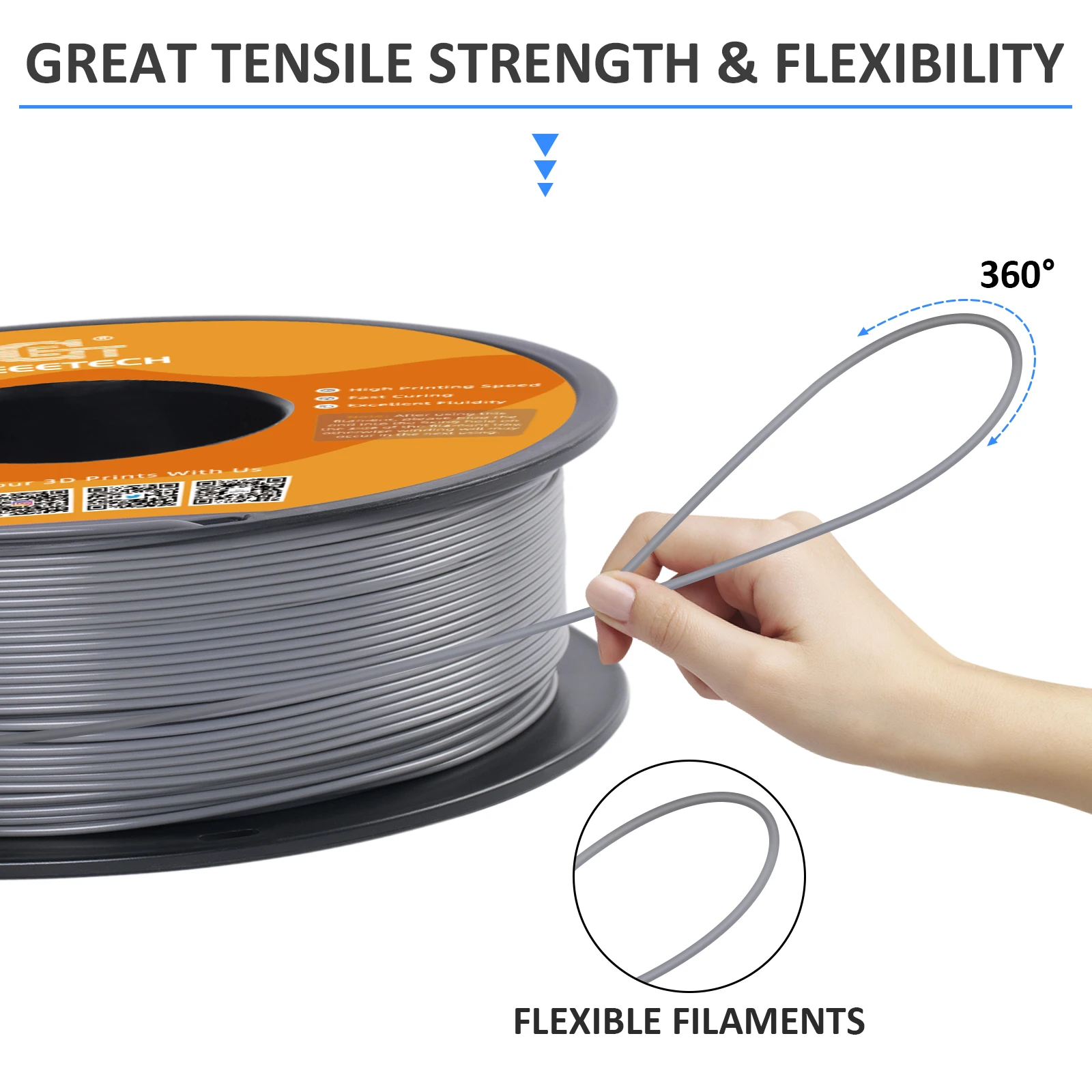 GEEETECH High Speed PLA 3D Printer Filament 2 GEEETECH High Speed PLA 3D Printer Filament 2