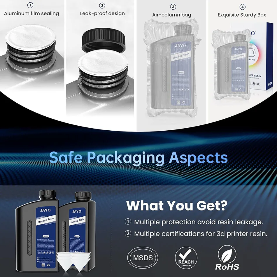 JAYO 5KG Photopolymer Resin for 3D Printing 6 JAYO 5KG Photopolymer Resin for 3D Printing 6