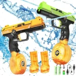 Electric Water Gun Squirt Pistol 2 Pack 1