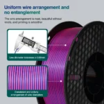Tri-Color Dual-Color Silk PLA 3D Printer Filament 3