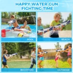 Electric Water Gun Squirt Pistol for Kids 6