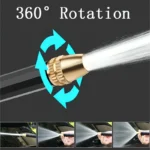 Car High Pressure Water Gun Adjustable Nozzle 4