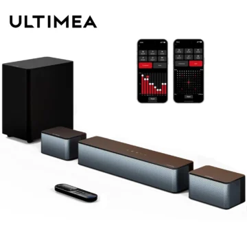 ULTIMEA 5.1 Soundbar Wireless Subwoofer Home 1