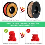 3D Printer PLA PETG Filament 1.75mm 4