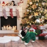 Dog Dinosaur Costume Soft Warm Pet Clothes 5