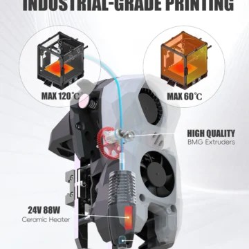 Upgraded SIBOOR Voron Trident [JUNE, 2024] CNC Metal Structure 4AWD CoreXY 3D Printer DIY Desktop Automatic Leveling 3D Full Kit 2