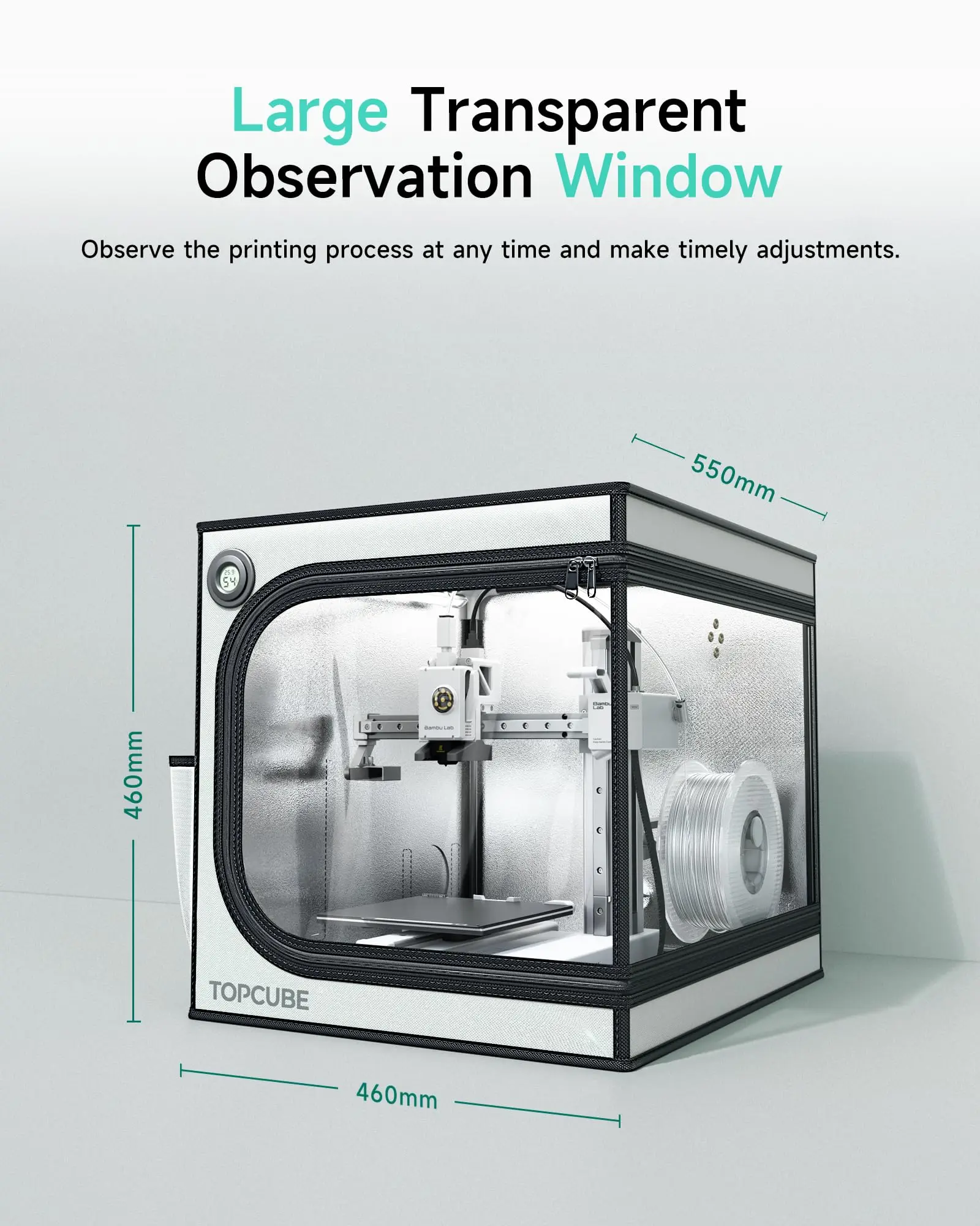 YOOPAI 3D Printer Enclosure Bambu Lab A1 6 YOOPAI 3D Printer Enclosure Bambu Lab A1 6