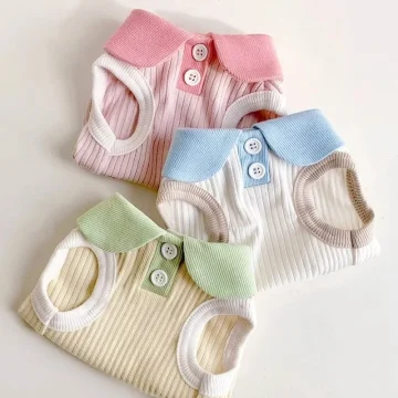 Summer Dog Polo Shirt Pet Clothes 1