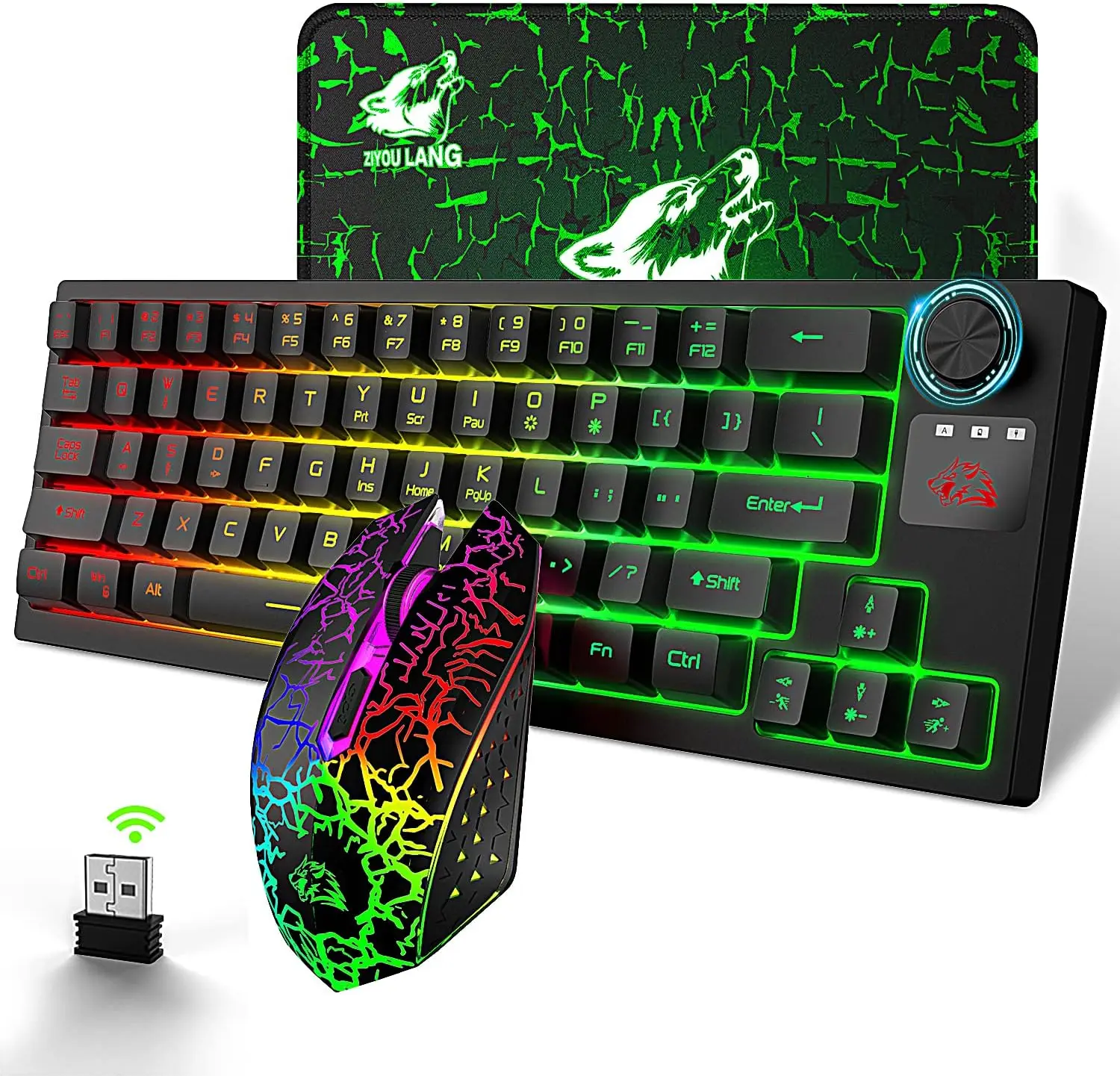 Mambasnake Ziyou Lang RGB Wireless Keyboard Mouse 1 Mambasnake Ziyou Lang RGB Wireless Keyboard Mouse 1