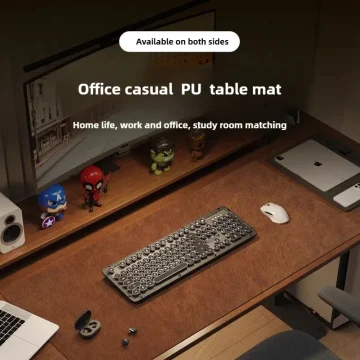 Retro Large PU Suede Mouse Pad Desk Mat 2 | PricZone Retro Large PU Suede Mouse Pad Desk Mat 2 | PricZone
