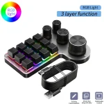 12 Keys Mechanical Gaming Macro Keyboard 4