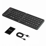 E4 VEOUT Compact Wireless Folding Keyboard 4
