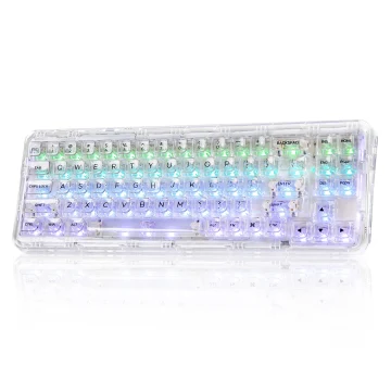 Transparent RGB Wireless Gaming Keyboard 1