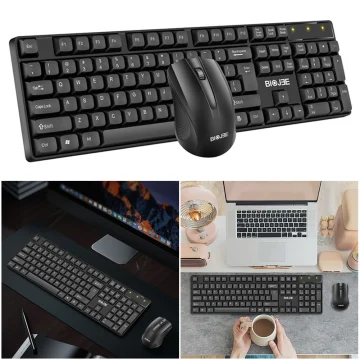 Wireless Keyboard and Mouse Combo USB 1