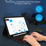 10-inch Backlit Bluetooth Keyboard and Mouse Combo 6
