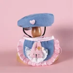 Lion Mane Pet Costume with Tail Set 4