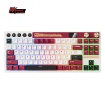 RK ROYAL KLUDGE M87 Gasket Wireless Mechanical Keyboard Hot-Swappable Bluetooth/2.4G/USB-C Gaming Keyboard with TFT Color Screen 1