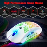 Gaming Keyboard Mouse Pad Backlit Combo Set 4
