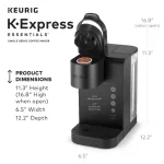 Keurig K-Express Single Serve Coffee Maker 5