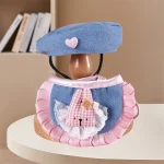 Lion Mane Pet Costume with Tail Set 3