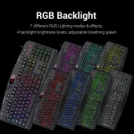 Redragon S101 RGB Gaming Keyboard Mouse Combo 6