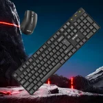 Wireless Keyboard and Mouse Combo USB 4