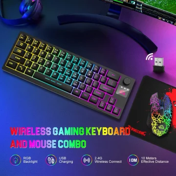 Mambasnake Ziyou Lang RGB Wireless Keyboard Mouse 2 | PricZone Mambasnake Ziyou Lang RGB Wireless Keyboard Mouse 2 | PricZone