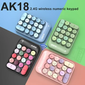 Ajazz Ak18 Wireless Numeric Keyboard 2