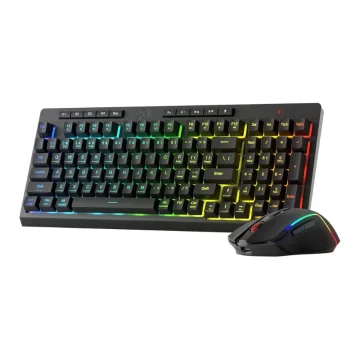 Redragon S142 Wireless RGB Gaming Keyboard Combo 1
