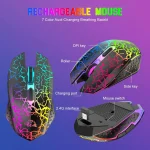 Mambasnake Ziyou Lang RGB Wireless Keyboard Mouse 5