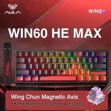 AULA WIN60 WIN68 RGB Magnetic Switch Keyboard 1